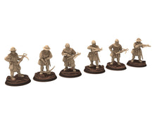 Load image into Gallery viewer, Medieval - Crossbowmen, 11 to 15th century Generic mercenary Medieval soldier, 28mm Historical Wargame, Saga... Medbury miniatures
