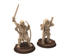Charger l&#39;image dans la galerie, Medieval - Bowmen, 11 to 15th century, Generic Medieval ranged archers longbow, 28mm Historical Wargame, Saga... Medbury miniatures
