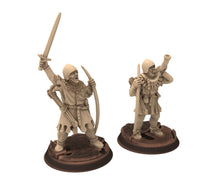 Load image into Gallery viewer, Medieval - Bowmen, 11 to 15th century, Generic Medieval ranged archers longbow, 28mm Historical Wargame, Saga... Medbury miniatures
