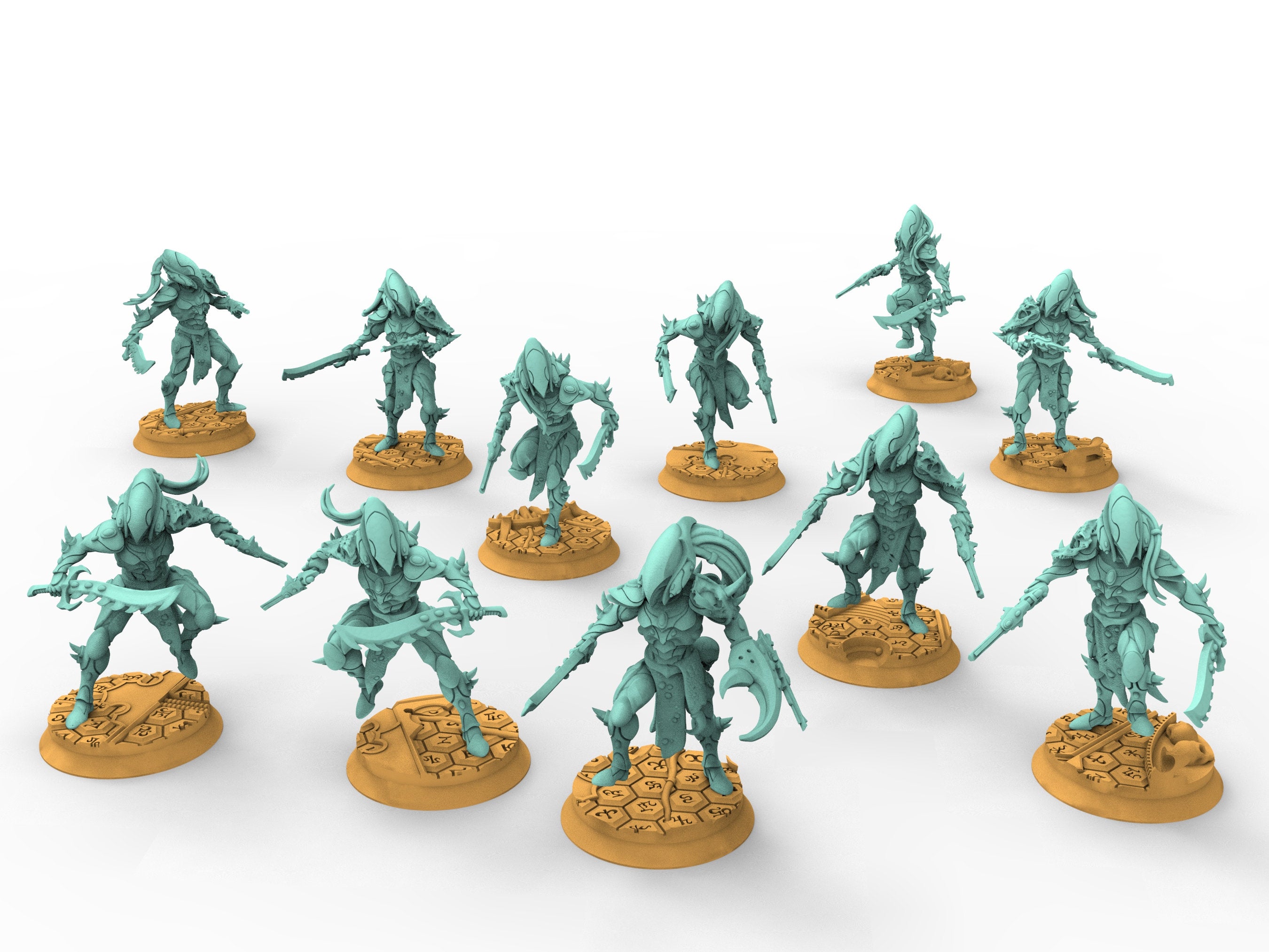 Space Elves - Eviscerator Troops V2