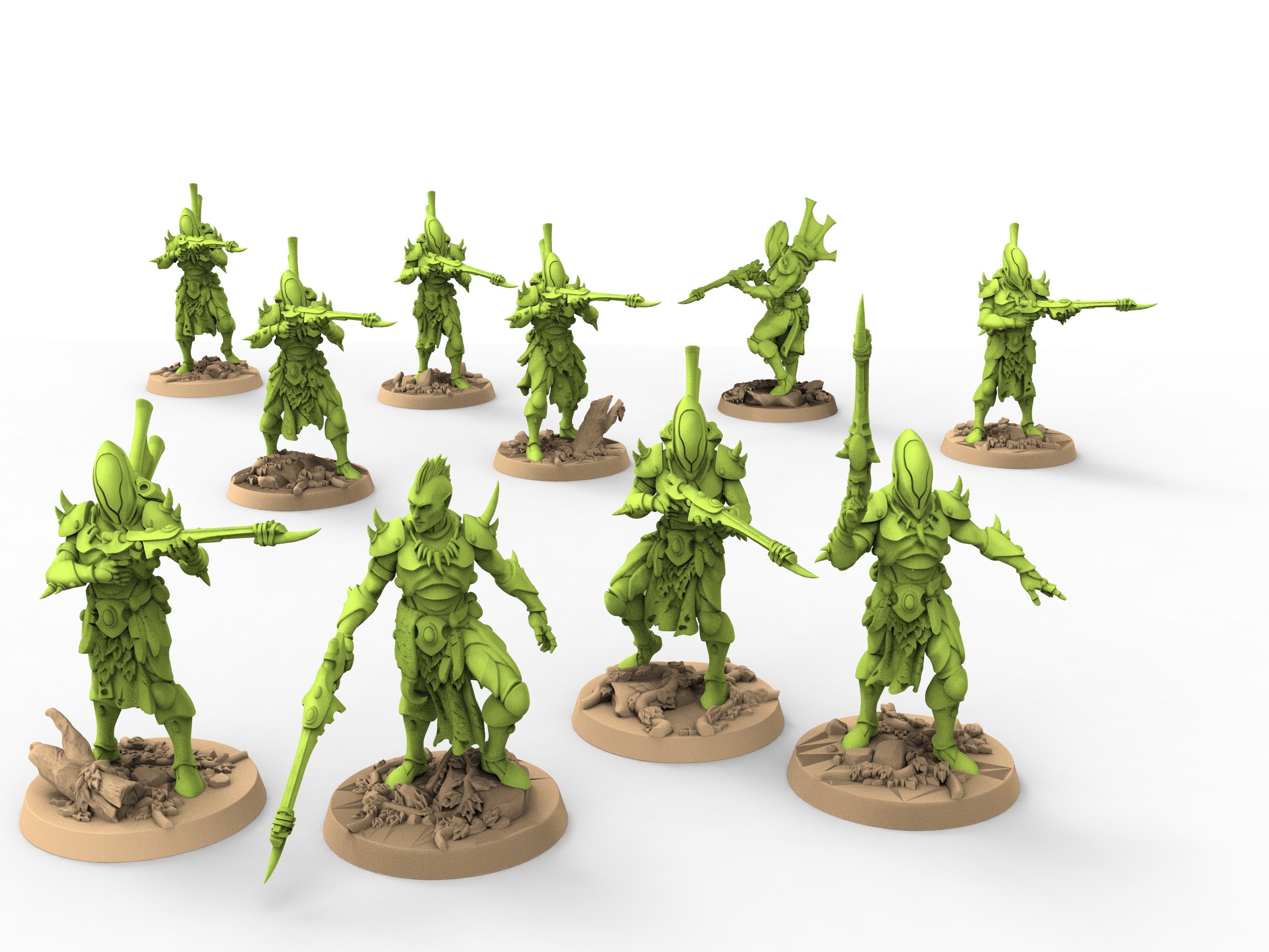 Exotic Elves - Primeval Troops