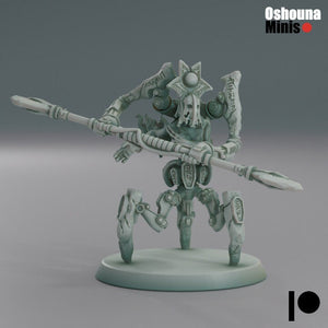 Doomed Empire - Tripod Guardian with spears, immortal legion, resurrect, silent king's army