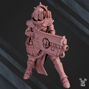 Battle Sister - Sisters Superior with Heavy Weapons, sorority, crusade battle