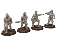 Load image into Gallery viewer, Ruffians - Bandit dagguer club cleaver, wood Thief warband, scouring Middle rings miniatures for wargame D&amp;D, Lotr... Medbury miniatures
