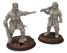 Load image into Gallery viewer, Ruffians - Bandit dagguer club cleaver, wood Thief warband, scouring Middle rings miniatures for wargame D&amp;D, Lotr... Medbury miniatures
