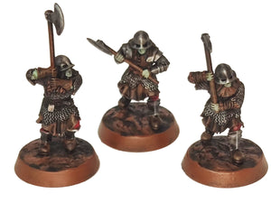 Orcs horde - Orc infantry heavy weapons, Orc warriors warband, Middle rings miniatures for wargame D&D, Lotr... Medbury miniatures