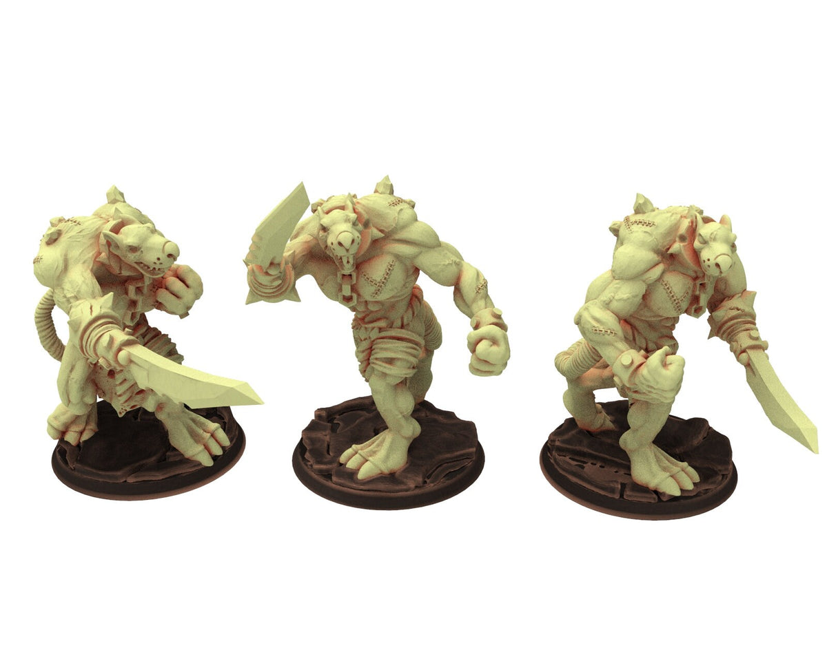 Rattigan - Giant rat Warriors, big mouse, plague spreader – 3D Board ...