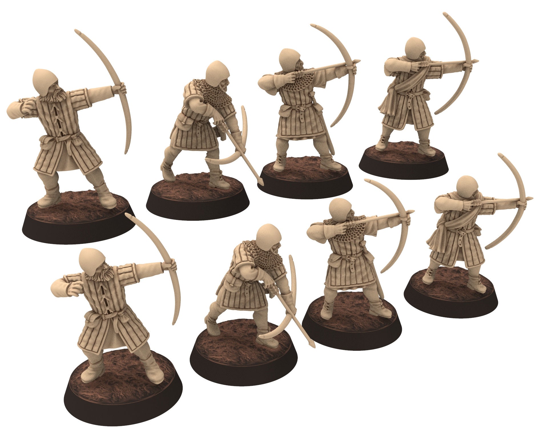 Medieval - Scotland - Highlanders, Hero of the 13th 14th century Medieval, 28mm Historical Wargame, Saga... Medbury miniatures