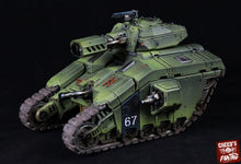 Charger l&#39;image dans la galerie, Rundsgaard - Fenrir Battle Tank, imperial infantry, post-apocalyptic empire, usable for tabletop wargame.
