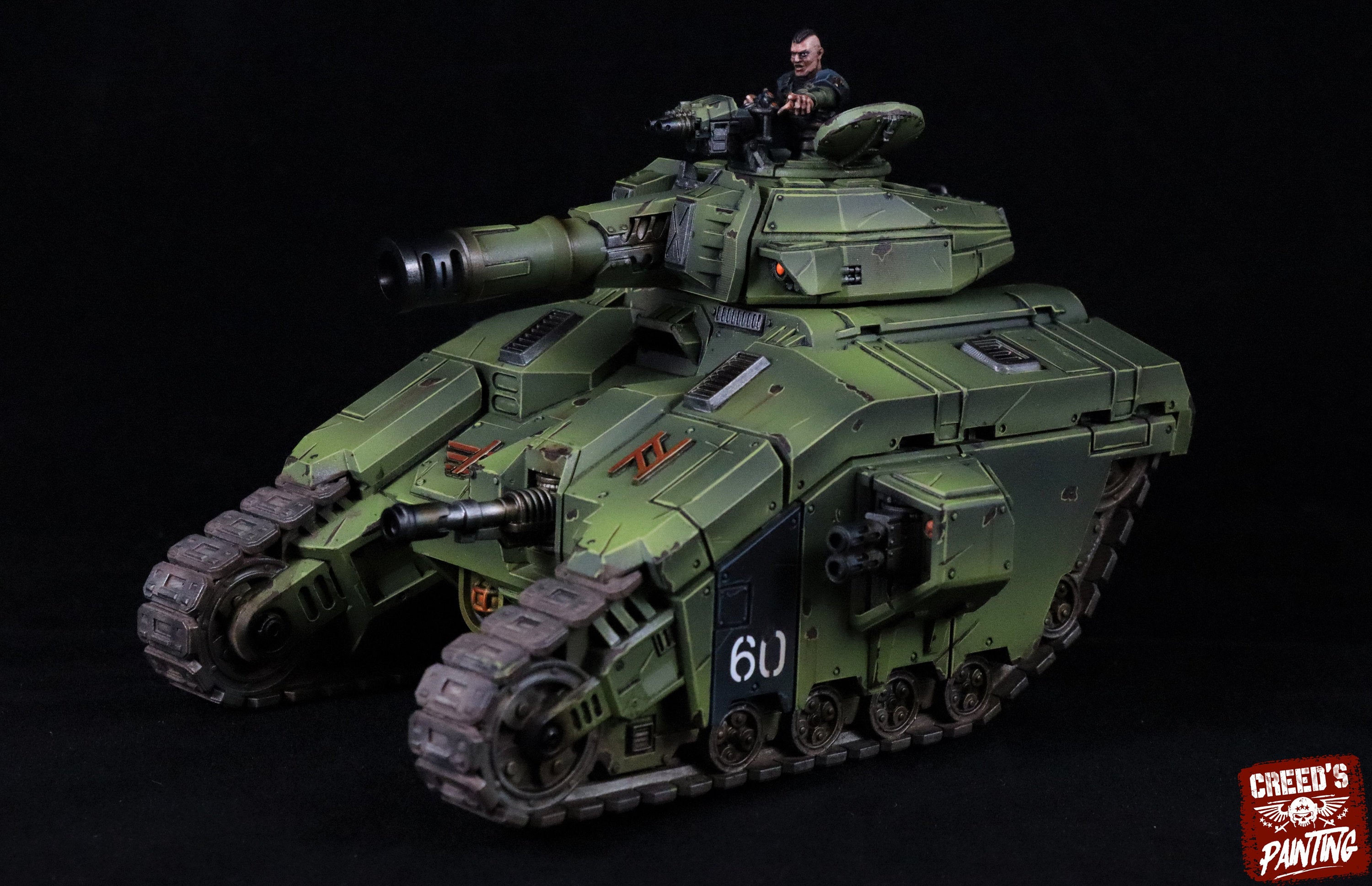 Rundsgaard - Fenrir Battle Tank, imperial infantry, post-apocalyptic empire, usable for tabletop wargame.