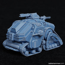 Load image into Gallery viewer, Space Dwarves - Fortified Tank, Dwarves leagues, Halfmen galactic empire, futuristic battle
