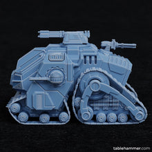 Load image into Gallery viewer, Space Dwarves - Fortified Tank, Dwarves leagues, Halfmen galactic empire, futuristic battle
