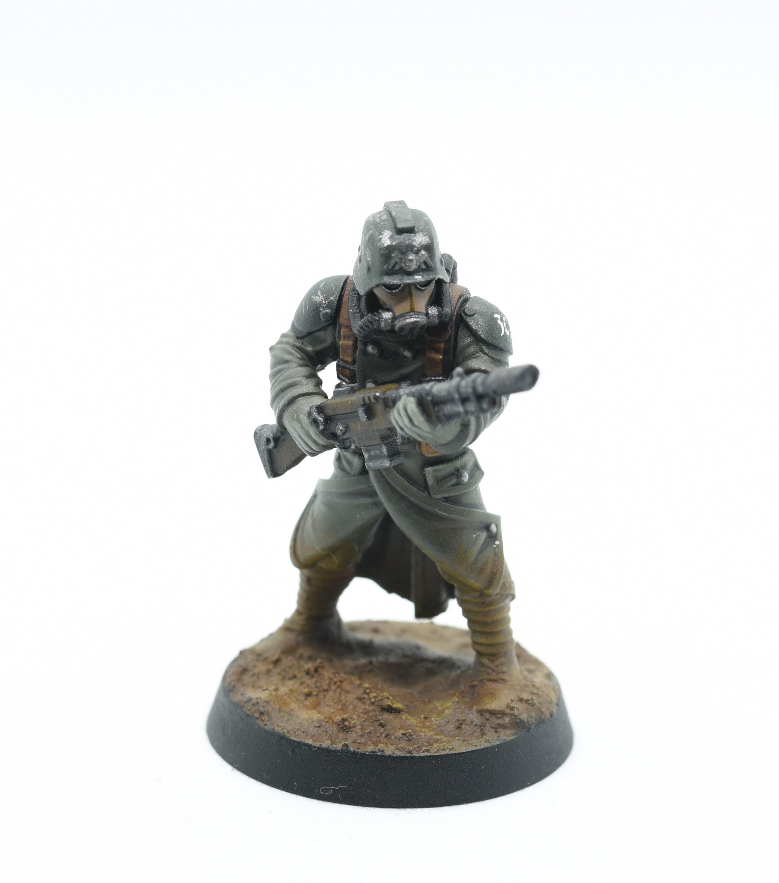 GrimGuard - Infantry Builder, mechanized infantry, post apocalyptic empire, usable for tabletop wargame.