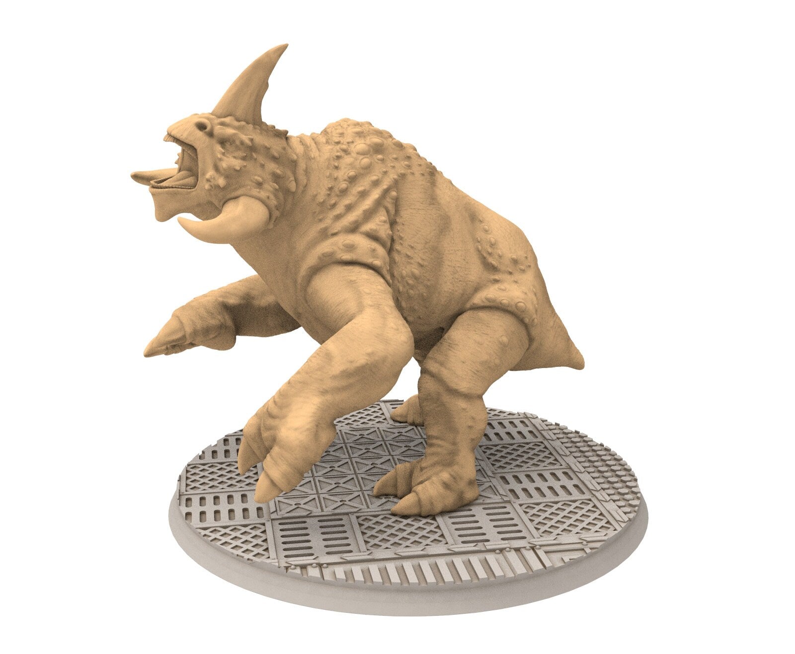 Neutral - Space Rhino Rearing - Foe Figures