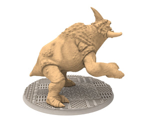 Neutral - Space Rhino Rearing - Foe Figures