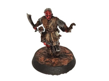 Load image into Gallery viewer, Orcs horde - Orc Armoured Scouts with Bows, Orc warriors warband, Middle rings miniatures for wargame D&amp;D, Lotr... Medbury miniatures
