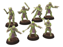 Charger l&#39;image dans la galerie, Harbingers of darkness - Heretic Cultist Special Weapon - Full Platoon - Siege of Vos-Phorax, Quartermaster3D wargame modular miniatures
