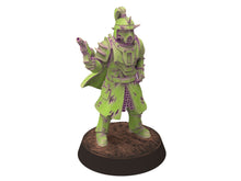 Charger l&#39;image dans la galerie, Harbingers of darkness - Officer Commissioners Heretic Cultist of Chaos - Siege of Vos-Phorax, Quartermaster3D wargame modular miniatures
