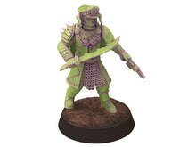 Charger l&#39;image dans la galerie, Harbingers of darkness - Officer Commissioners Heretic Cultist of Chaos - Siege of Vos-Phorax, Quartermaster3D wargame modular miniatures

