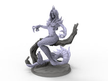 Charger l&#39;image dans la galerie, Creatures - Abyssal Mermaid, The Eternal Storm, for Wargames, Pathfinder, Dungeons &amp; Dragons and other TTRPG.
