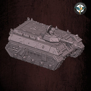 Harbingers of darkness - Gremlin IFV Heretic Cultist Renegade Armored - Siege of Vos-Phorax, Quartermaster3D wargame modular miniatures