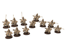 Charger l&#39;image dans la galerie, Medieval - Noble Knights advancing, 13th century Generic men at arms Medieval Knights, 28mm Historical Wargame, Saga... Medbury miniatures

