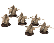 Load image into Gallery viewer, Medieval - Noble Knights charging, 13th century Generic men at arms Medieval Knights, 28mm Historical Wargame, Saga... Medbury miniatures
