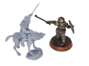 Orc horde - Orc Taskmaster, Orc warriors warband, Middle rings miniatures pour wargame D&D, Lotr... Medbury miniatures