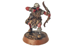 Load image into Gallery viewer, Orcs horde - Orc Armoured Scouts with Bows, Orc warriors warband, Middle rings miniatures for wargame D&amp;D, Lotr... Medbury miniatures
