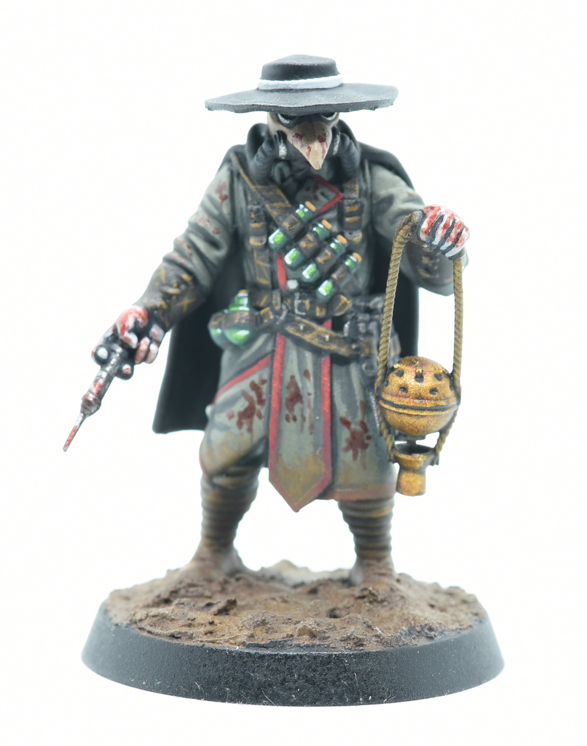 Grimguard - The Exorcists, post apocalyptic empire, usable for tabletop wargame.