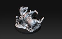 Charger l&#39;image dans la galerie, Rohan - Death West Human on Horse, Knight of Rohan, the Horse-lords, rider of the mark, minis for wargame D&amp;D, Lotr...

