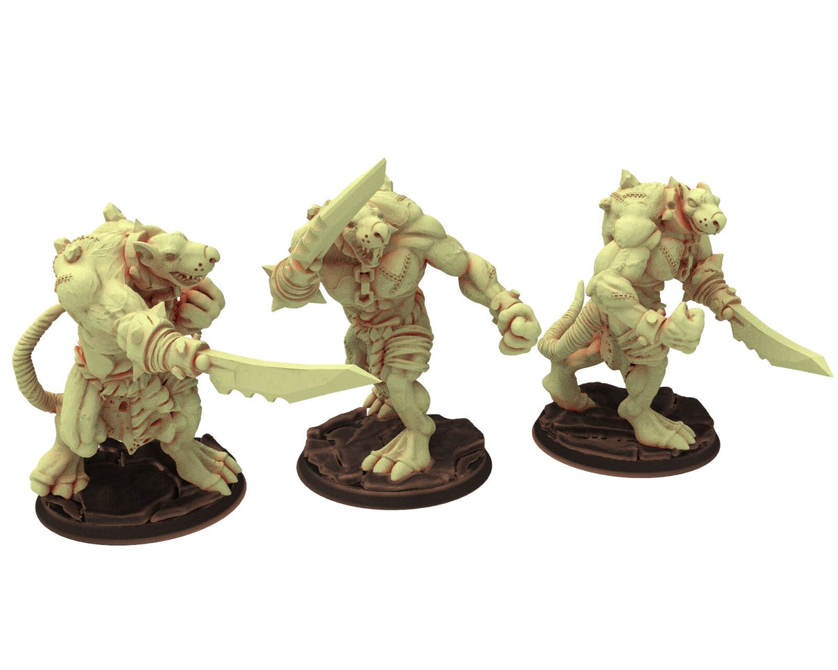 Rattigan - Giant rat Warriors, big mouse, plague spreader – 3D Board ...