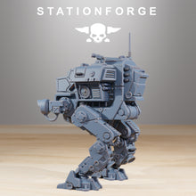 Charger l&#39;image dans la galerie, GrimGuard - War Walker MK1, mechanized infantry, post apocalyptic empire, usable for tabletop wargame.
