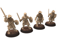 Charger l&#39;image dans la galerie, Medieval - Scotland - Scottish Swordmen, 14th century Generic Swordmen Medieval, 28mm Historical Wargame, Saga... Medbury miniatures
