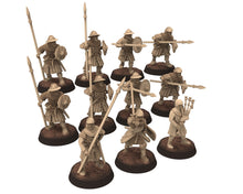 Load image into Gallery viewer, Medieval - Scotland - Scottish Army bundle foot, 14th century Generic Captain Medieval, 28mm Historical Wargame, Saga... Medbury miniatures
