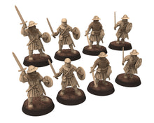 Charger l&#39;image dans la galerie, Medieval - Scotland - Scottish Swordmen, 14th century Generic Swordmen Medieval, 28mm Historical Wargame, Saga... Medbury miniatures
