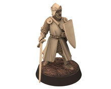 Load image into Gallery viewer, Medieval - England- Henry de Bohun, Hero of the 14th century Medieval, Robert Bruce 28mm Historical Wargame, Saga... Medbury miniatures
