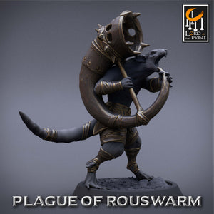 Rattigan - Barbarian Musician, giant rat of the dirty deep, big mouse, plague spreader