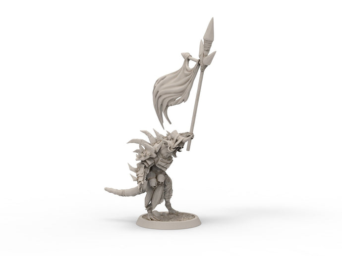 Rattigan - Banner Warrior, giant rat of the dirty deep, big mouse, plague spreader