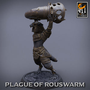 Rattigan - Musician Rogue, giant rat of the dirty deep, big mouse, plague spreader