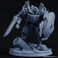 Charger l&#39;image dans la galerie, Celestial Peace - CombatSuit Commander, communist empire, AI Empire
