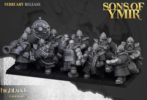 Dwarves - Firespitters, Sons of Ymir.