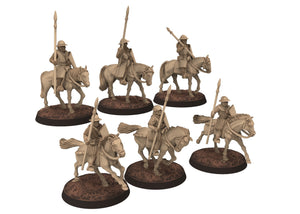 Medieval - Scotland - Generic Mounted sergeants Full Unit Bundle, 14th century Medieval, 28mm Historical Wargame, Saga... Medbury miniature