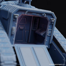 Charger l&#39;image dans la galerie, Space Dwarves - Fortified Tank, Dwarves leagues, Halfmen galactic empire, futuristic battle
