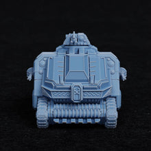 Load image into Gallery viewer, Space Dwarves - Fortified Tank, Dwarves leagues, Halfmen galactic empire, futuristic battle
