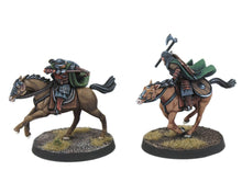 Load image into Gallery viewer, Rohan - West Human Riders, Knight of Rohan, the Horse-lords, rider of the mark, minis for wargame D&amp;D, Lotr...
