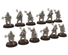Charger l&#39;image dans la galerie, Wildmen - Wildmen Full Army bundle, Dun warriors warband, Middle rings miniatures for wargame D&amp;D, Lotr... Medbury miniatures
