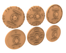 Charger l&#39;image dans la galerie, Vendel Era - x150 Shields for Germanic Tribe Warband, 7 century, miniatures 28mm for wargame Historical... Medbury miniature

