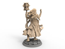 Charger l&#39;image dans la galerie, Humans - Heian, Elf Chronomancer Sorcerer/Wizard, for Wargames, Pathfinder, Dungeons &amp; Dragons and other TTRPG.
