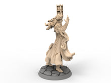 Charger l&#39;image dans la galerie, Humans - Heian, Elf Chronomancer Sorcerer/Wizard, for Wargames, Pathfinder, Dungeons &amp; Dragons and other TTRPG.
